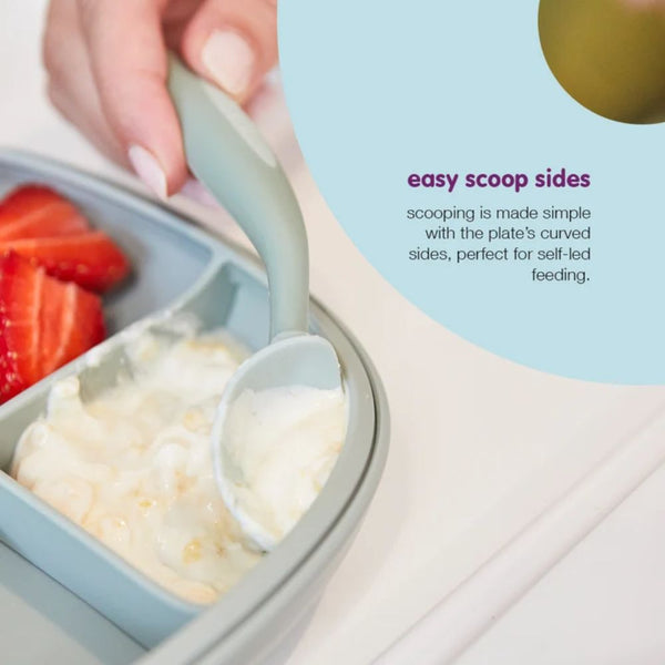 B.Box 2 in 1 Suction Plate - Latte