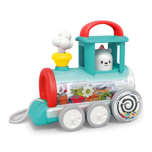 Hola Push Along Train Engine Steam Toys - Dezine Kids