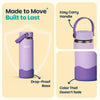 Basil Insulated Stainless steel bottle with Carry Handle - Classic Lilac