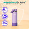 Basil Insulated Stainless steel bottle with Carry Handle - Classic Lilac