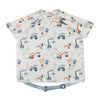 Bibado Short Sleeve Coverall Weaning Bib - Little Loader