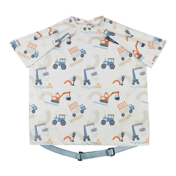 Bibado Short Sleeve Coverall Weaning Bib - Little Loader