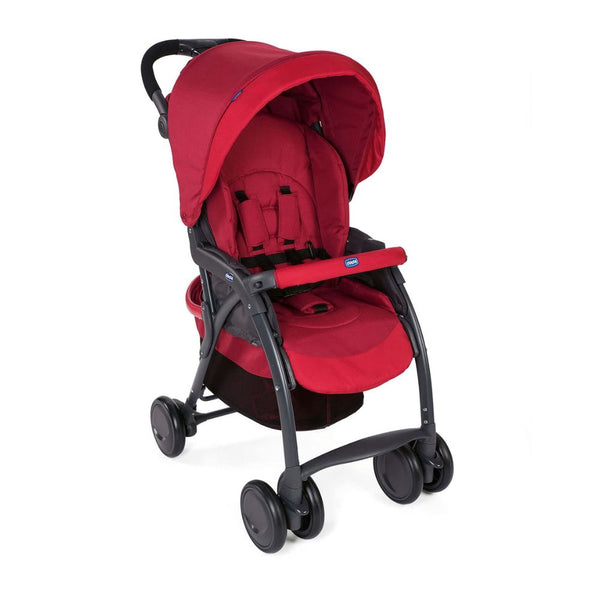 Simplicity Plus Stroller - Scarlet Red - Dezine Kids