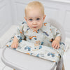 Bibado Short Sleeve Coverall Weaning Bib - Little Loader