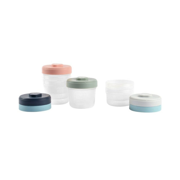 Beaba Starter Food Storage Set 6 Clip portions (2x90ml + 4x150ml)