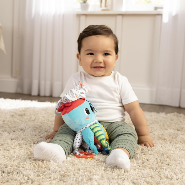 Lamaze Captain Calamari Octopus Pirate Clip on Baby Activity Toy