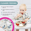 Bibado Short Sleeve Coverall Weaning Bib - Little Loader