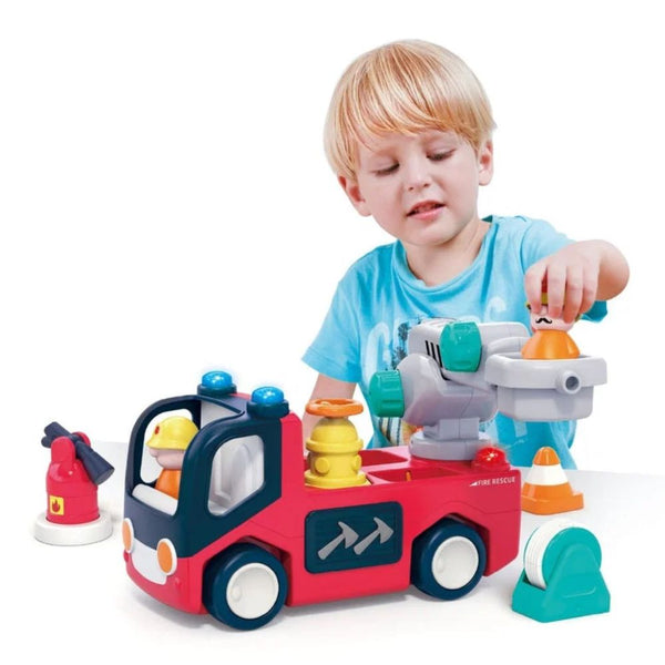Hola Early Learning Fire Engine Vehicles for Toddlers - Dezine Kids