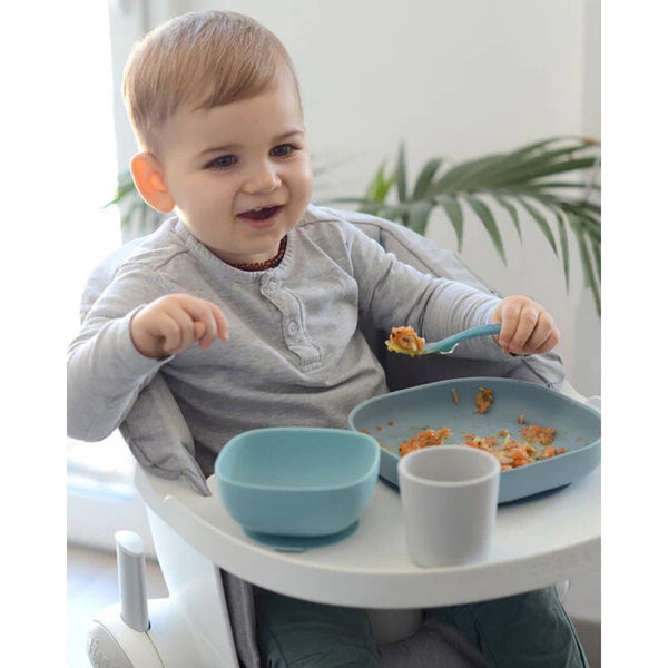 Beaba 4 Pieces Silicone Dinner Set - Jungle