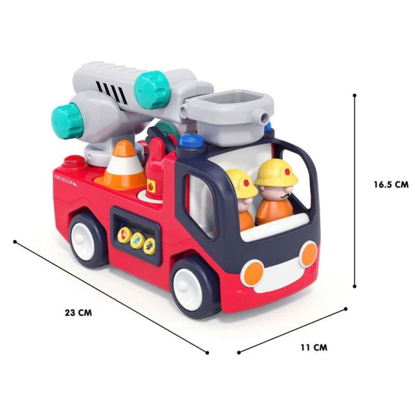 Hola Early Learning Fire Engine Vehicles for Toddlers - Dezine Kids