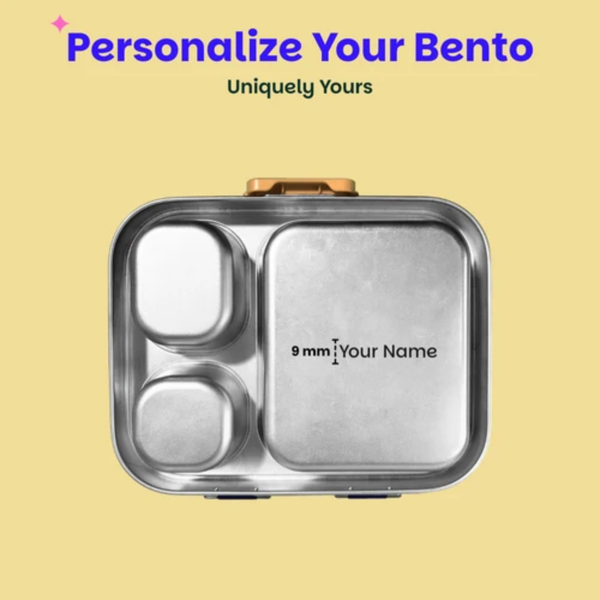 Basil 3+1 Compartment Stainless steel Lunchbox with Mini Box - Himachali Guldaan