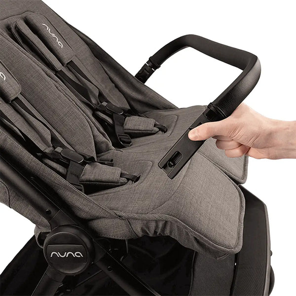 Nuna TRVL Dubl Twin Baby Stroller - Granite