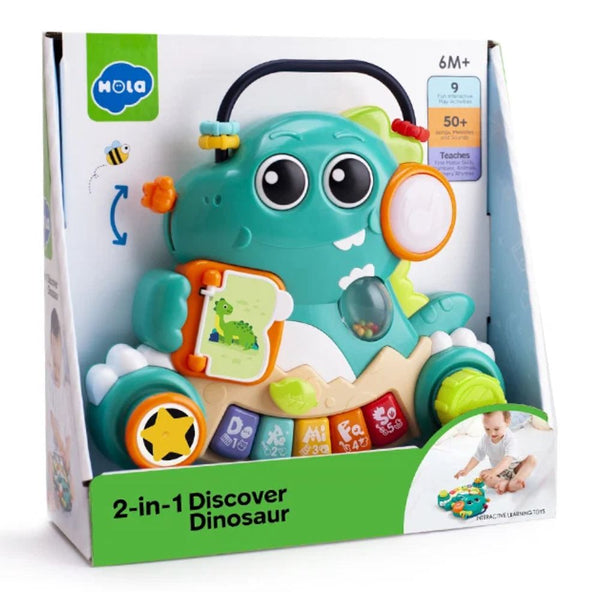 Hola Dinosaur Musical Learning Toy - Dezine Kids