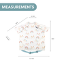 Bibado Short Sleeve Coverall Weaning Bib - Fairytale Foodies