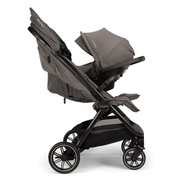 Nuna TRVL Dubl Twin Baby Stroller - Granite