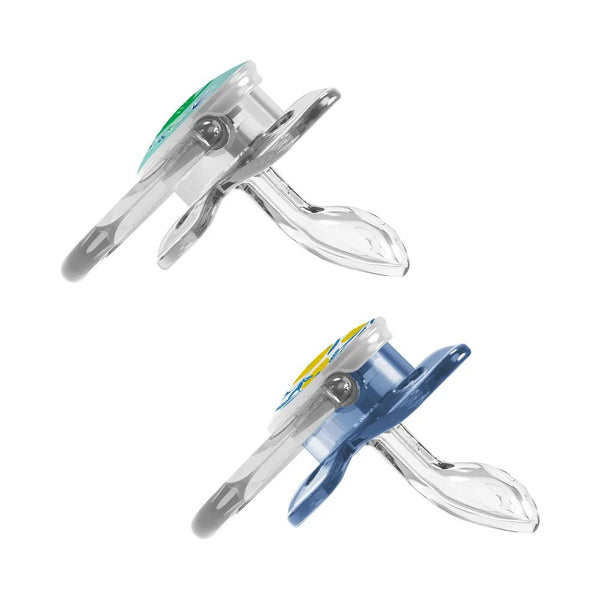 Dr.Browns Prevent Pacifiers Butterfly Shied Soother, Stage 2, Pack of 2 - Blue
