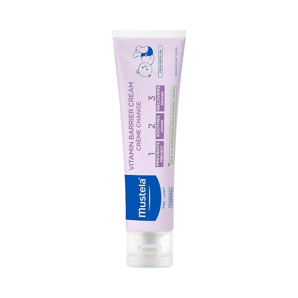 Mustela Vitamin Barrier 1 2 3 Baby Rash Cream with Avocado & Sunflower Oil - 100 ml - Dezine Kids