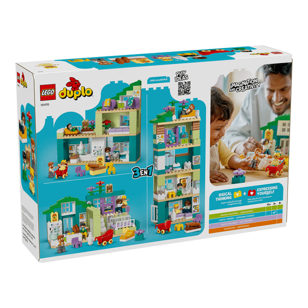 Lego 3 in 1 Modern Family House with Figures - Dezine Kids