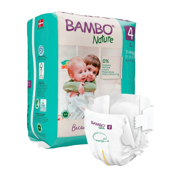 Tape Style Diapers Size 4, L Size (7-12 Kgs) 24pcs