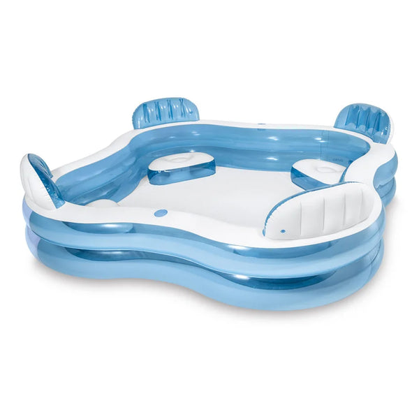 Intex Swim Center Family Lounge Pool, Inflatable Pool - Multicolor - Dezine Kids