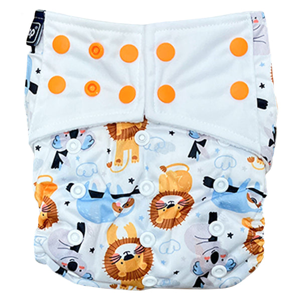 Hopop Washable & Reusable Cloth Diaper for Babies - Dezine Kids
