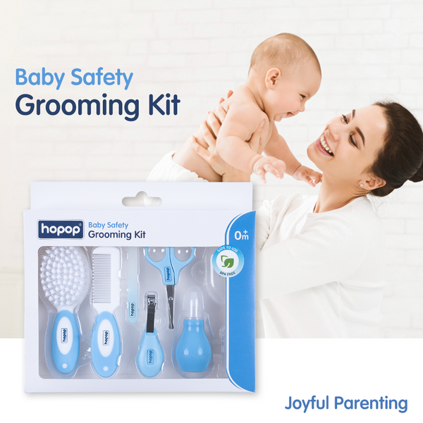Hopop Grooming Kit for Newborns & Toddlers – Safe & Complete Baby Care Set - Dezine Kids