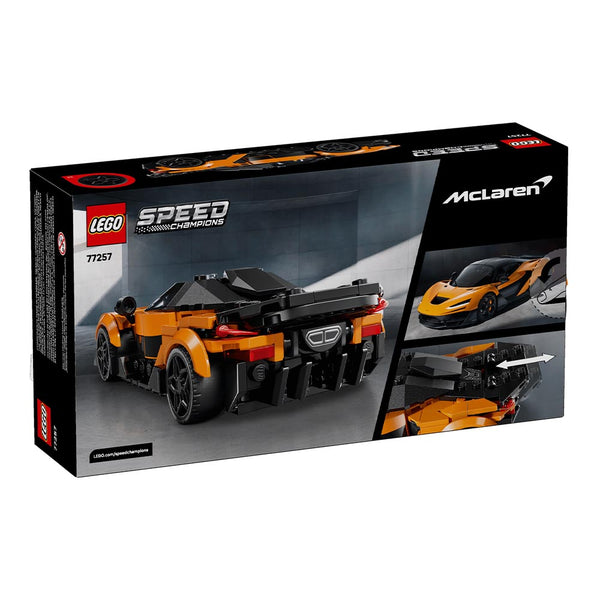 Lego Speed Champions McLaren W1, The Real Supercar with 1 Minifigure - Race Car