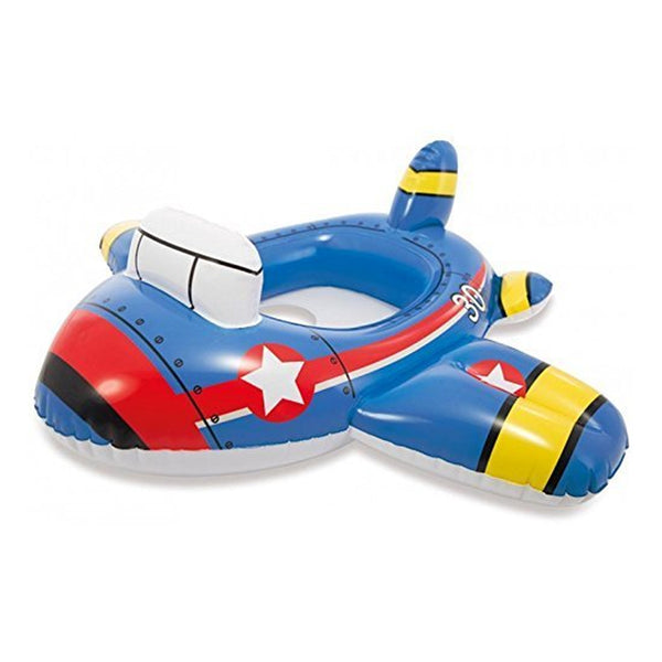 Intex Kiddie Inflatable Swim Water Float Ring Cruiser - Plane - Dezine Kids