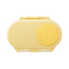 B.Box Leak Proof 2 sections Snackbox for Toddlers, Easy to Carry & BPA Free - Yellow