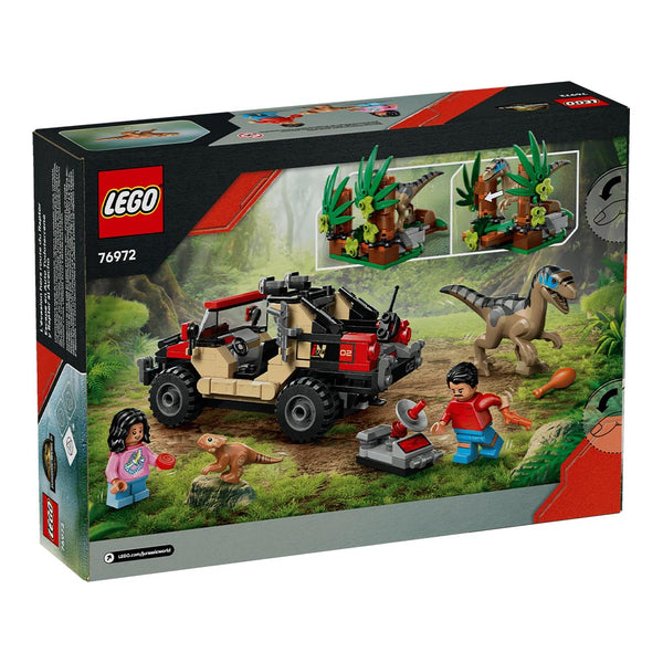 Lego Jurassic World Raptor Off Road Escape Velociraptor Toy Dinosaur