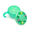 Melii Abacus Snack Container With Finger Trap, 200 ml - Mint