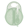 Dr.Browns Travel Fresh Bowl and Spoon - Light Green - Dezine Kids