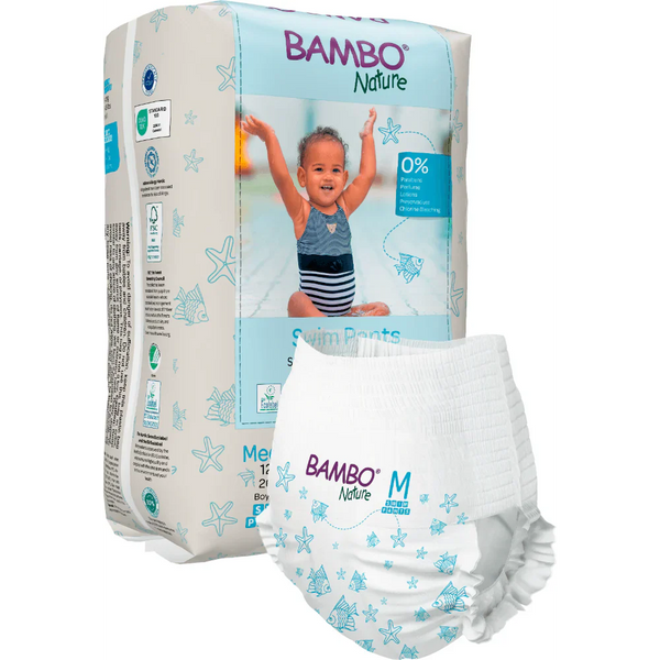 Disposable Swim Diaper Pants, Size M (12+ kg)