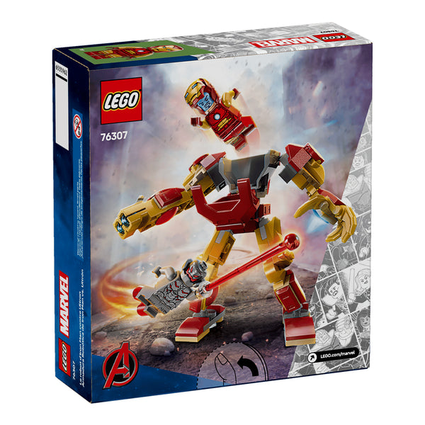 Lego Marvel Iron Man Mech vs. Ultron Buildable Super Hero Figure