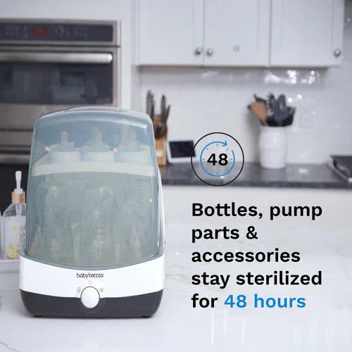 Baby Brezza Superfast Baby Bottle Sterilizer and Dryer - Dezine Kids