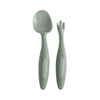 B.Box Toddler Cutlery Set Spoon and Fork - Sage Green