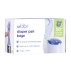 Ubbi Disposable Diaper Pail Plastic Bags - Pack of 25