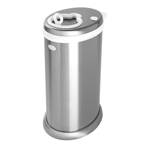 Ubbi Diaper Pail - Silver
