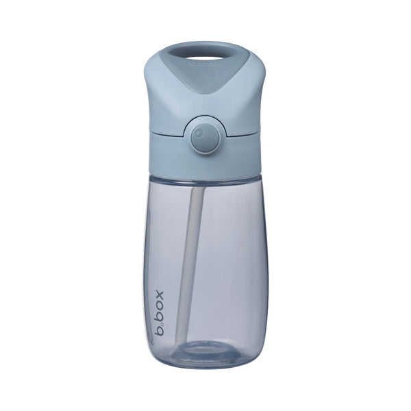 B.Box Straw Drink Bottle Junior, 380 ml - Chill Out Blue