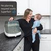 Baby Brezza Superfast Baby Bottle Sterilizer and Dryer - Dezine Kids