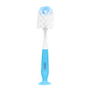 2-IN-1 Bottle & Nipple Cleaning Brush with Grooved Handle & Suction Base - hopop.in