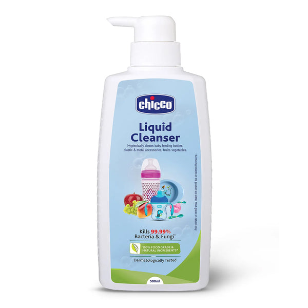 Chicco Liquid Cleanser with 100% Food Grade & Natural Ingredients - 500ml