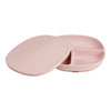 B.Box Silicone Plate Pink Lid With Suction Base - Blush Pink