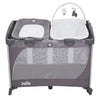 Joie Playard Commuter Change & Snooze - Linen Grey - Dezine Kids