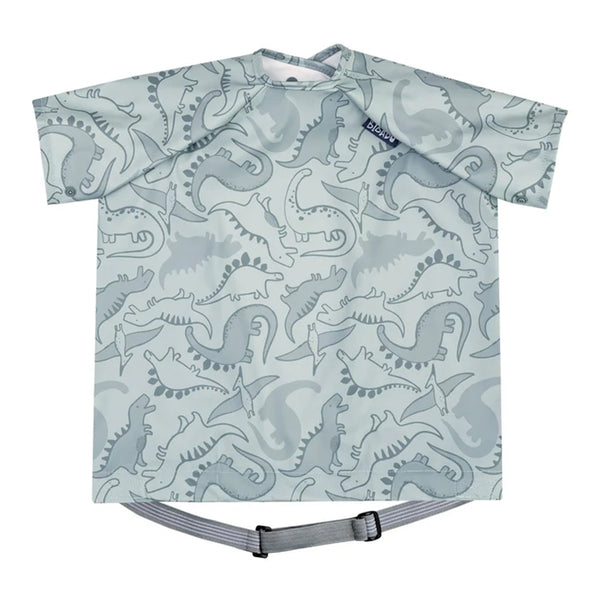 Bibado Short Sleeve Coverall Weaning Bib - Dino Roar