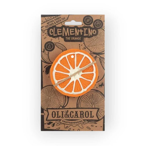 Oli & Carol Clementino the Orange Baby Teether