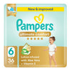 Pampers Ultimate Comfort Size 6 (13+ Kg) 36 Pcs (Made in UAE)