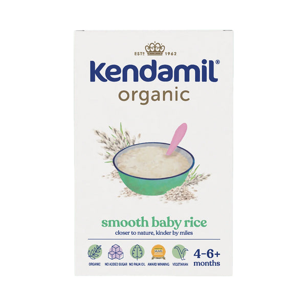 Kendamil Organic Smoothy Baby Rice 4-6 Months+120g