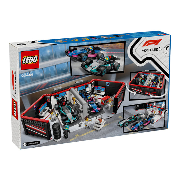 Lego City F1 Garage & Mercedes AMG & Alpine Cars