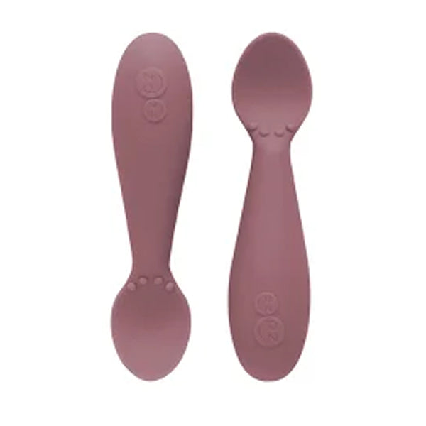 EzPz Tiny Spoon for Babies/Infants - Mauve